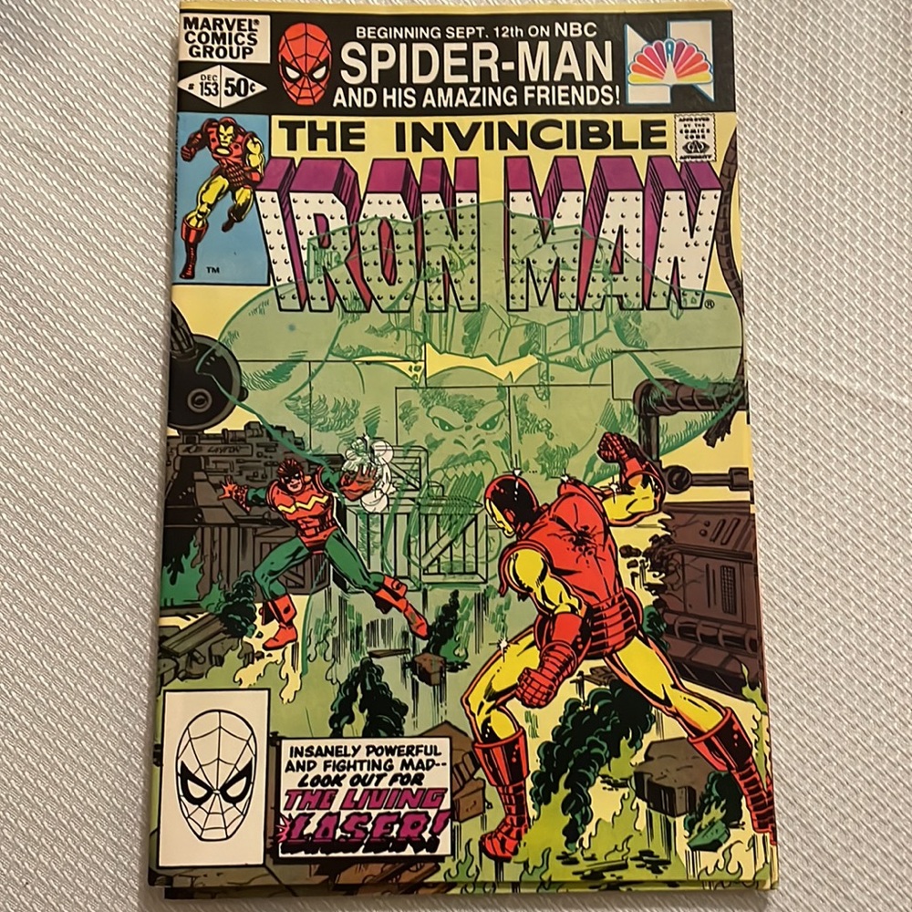 The Invincible Iron Man #153 Marvel Comic 1981